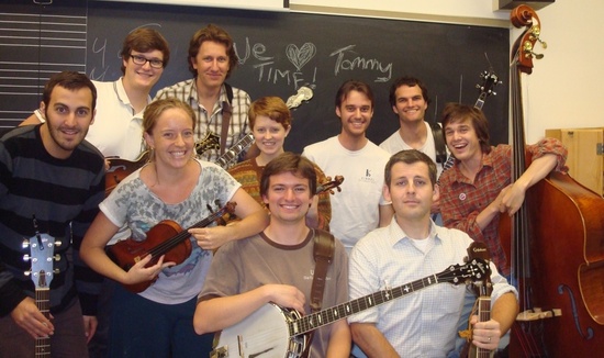 Tommy with the Bluegrass Ensemble