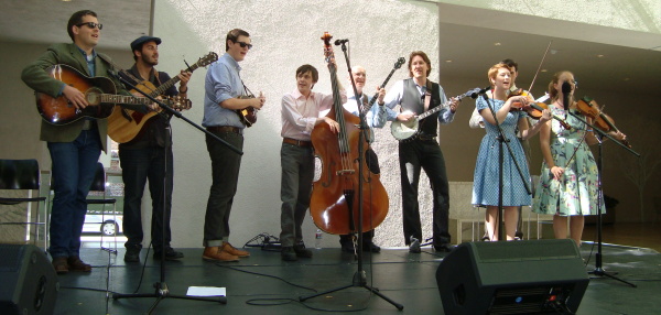 The Bluegrass Ensemble at the Hammer (with Prof. Seeger)